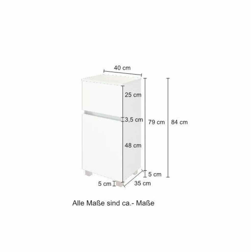 Meuble de salle de bains 40 cm BAABE