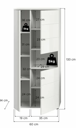 Meuble demi-colonne AMBO