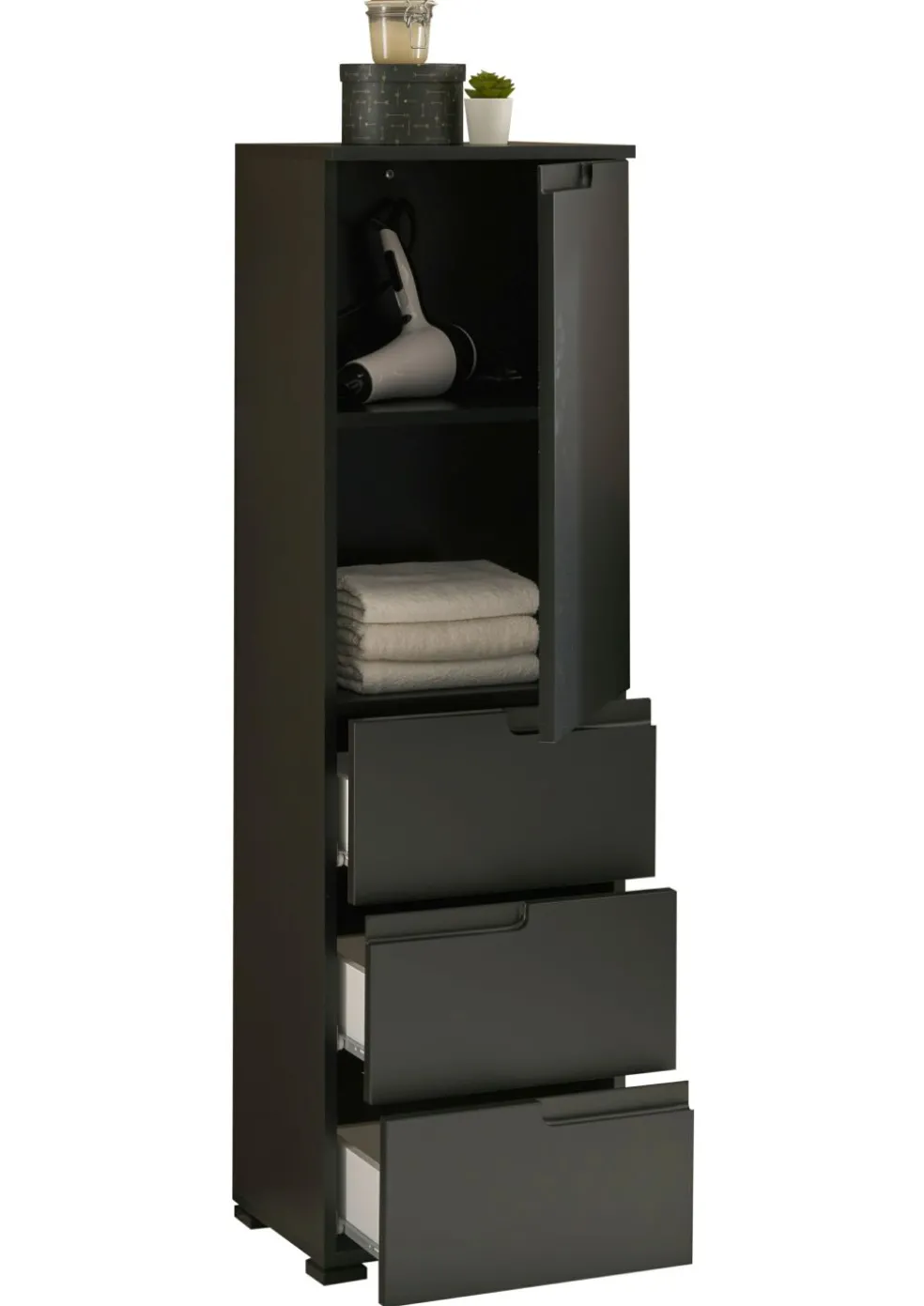 Meuble demi-colonne de salle de bains SPICE