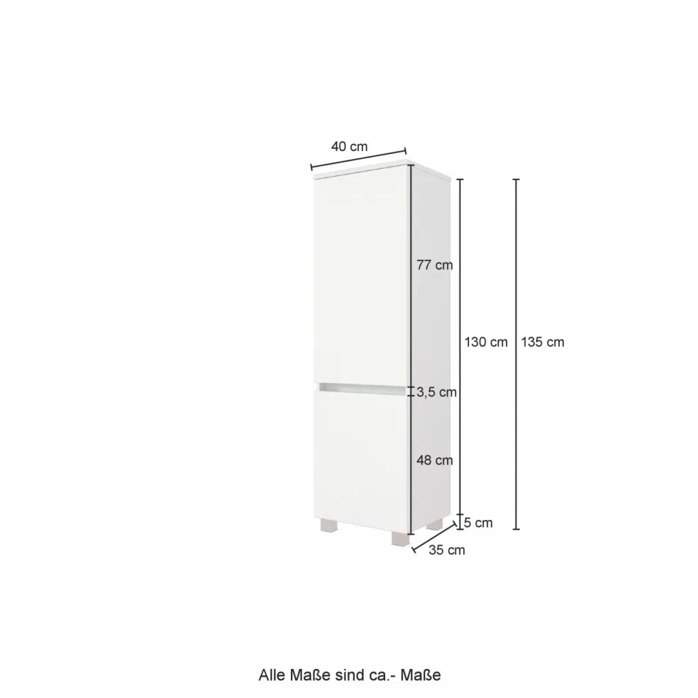 Meuble demi-colonne LUCCA