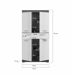 Meuble demi-colonne SEWULA