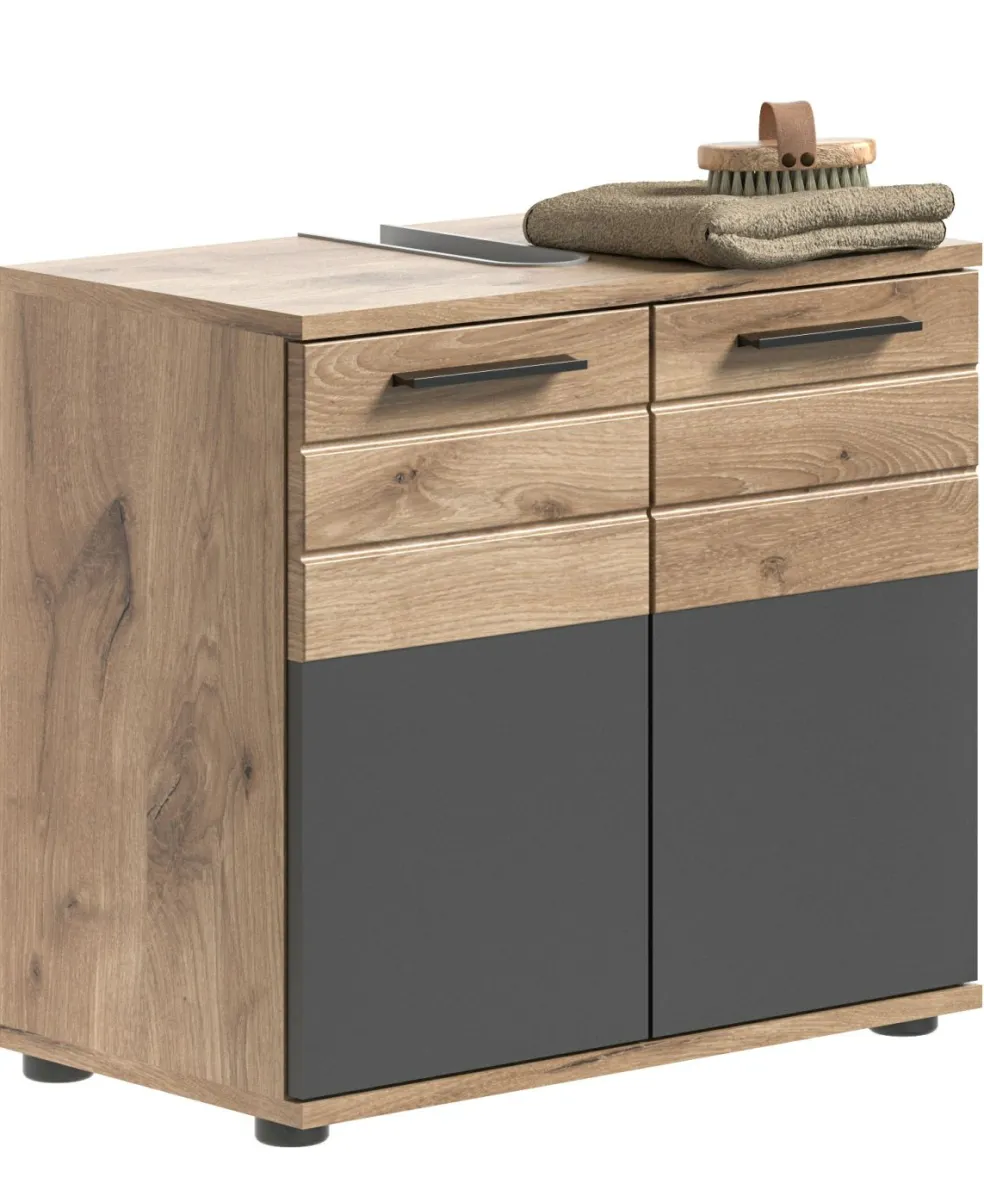 Meuble sous lavabo AGARO