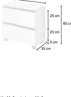 Meuble sous lavabo AREZZO