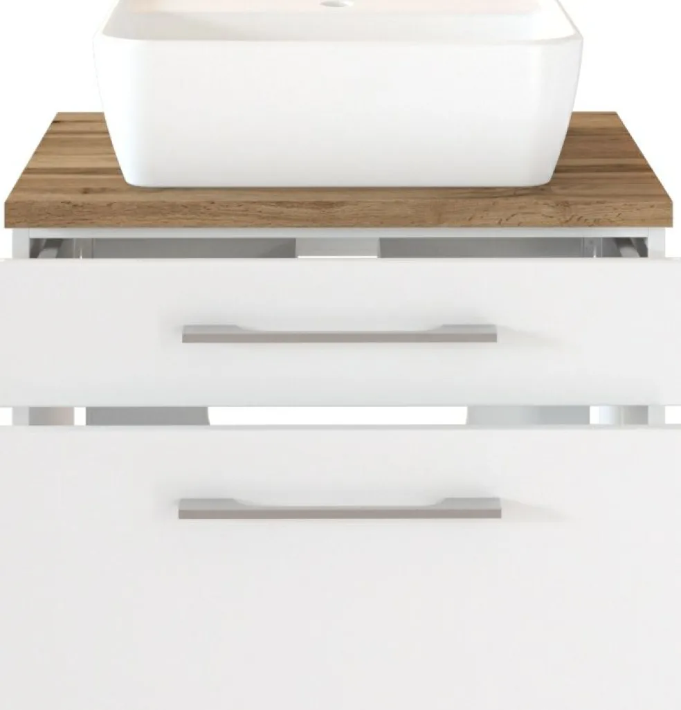 Meuble sous vasque 60 avec vasque à poser DAVOS