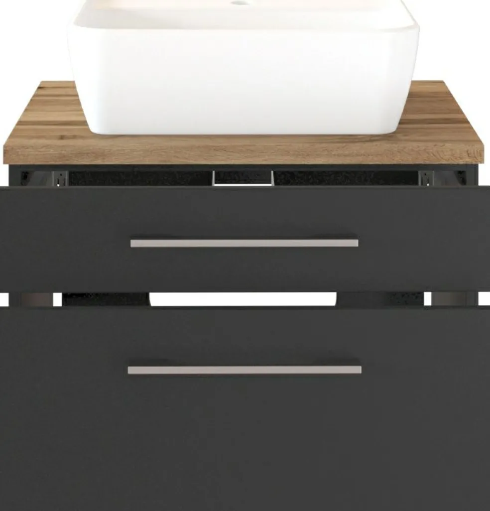 Meuble sous vasque 60 avec vasque à poser DAVOS