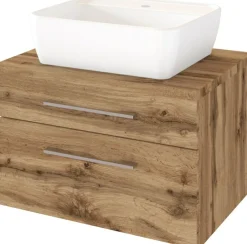 Meuble sous vasque 60 avec vasque à poser DAVOS