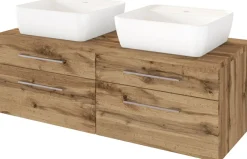 Meuble sous vasque 120 avec vasque à poser DAVOS