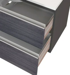 Meuble sous vasque avec lavabo 100 cm AREZZO