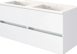 Meuble sous vasque avec plan vasque 120 BAABE