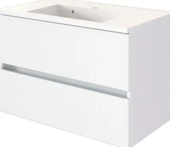 Meuble sous vasque avec plan vasque 80 BAABE