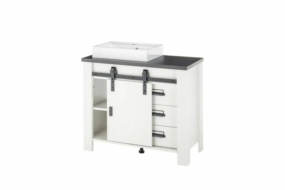Meuble sous vasque avec vasque SHERWOOD
