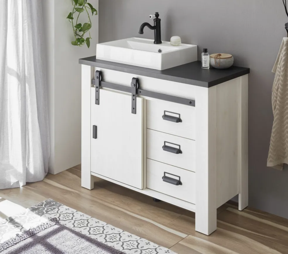 Meuble sous vasque avec vasque SHERWOOD