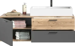 Meuble sous vasque avec vasque AGARO