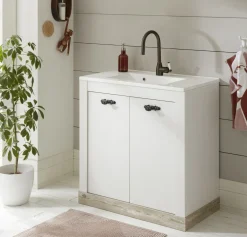 Meuble sous vasque avec vasque FLORENZ