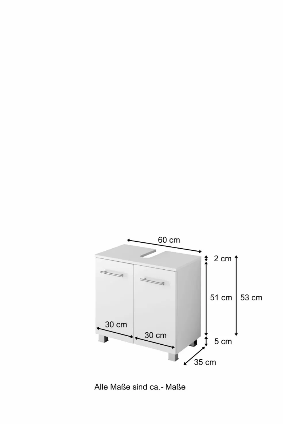 Meuble sous vasque avec vasque PORTA