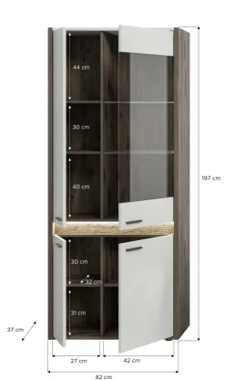 Meuble vitrine AKSUM