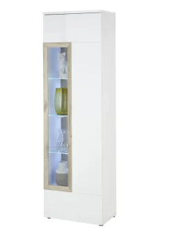 Meuble vitrine avec éclairage BRÜNN