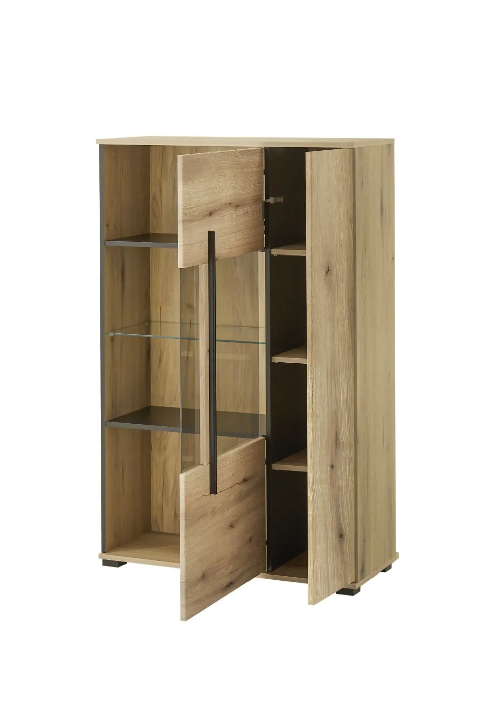 Meuble vitrine combiné CANTARA