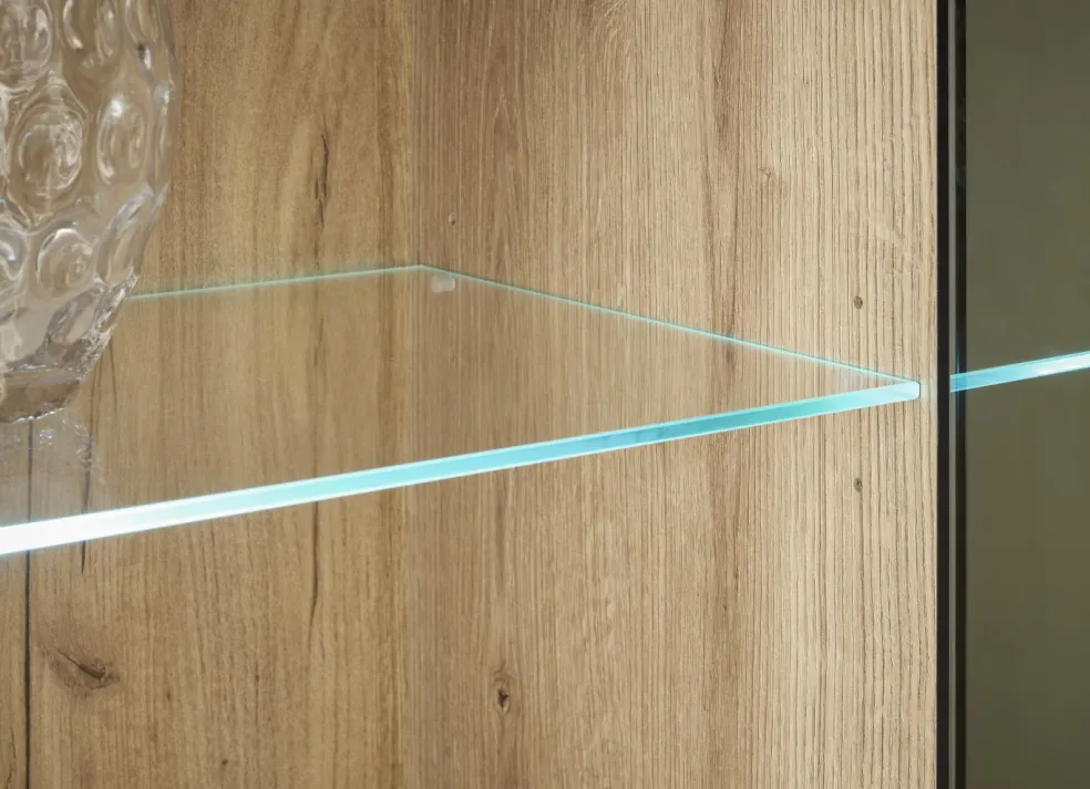 Meuble vitrine combiné CANTARA