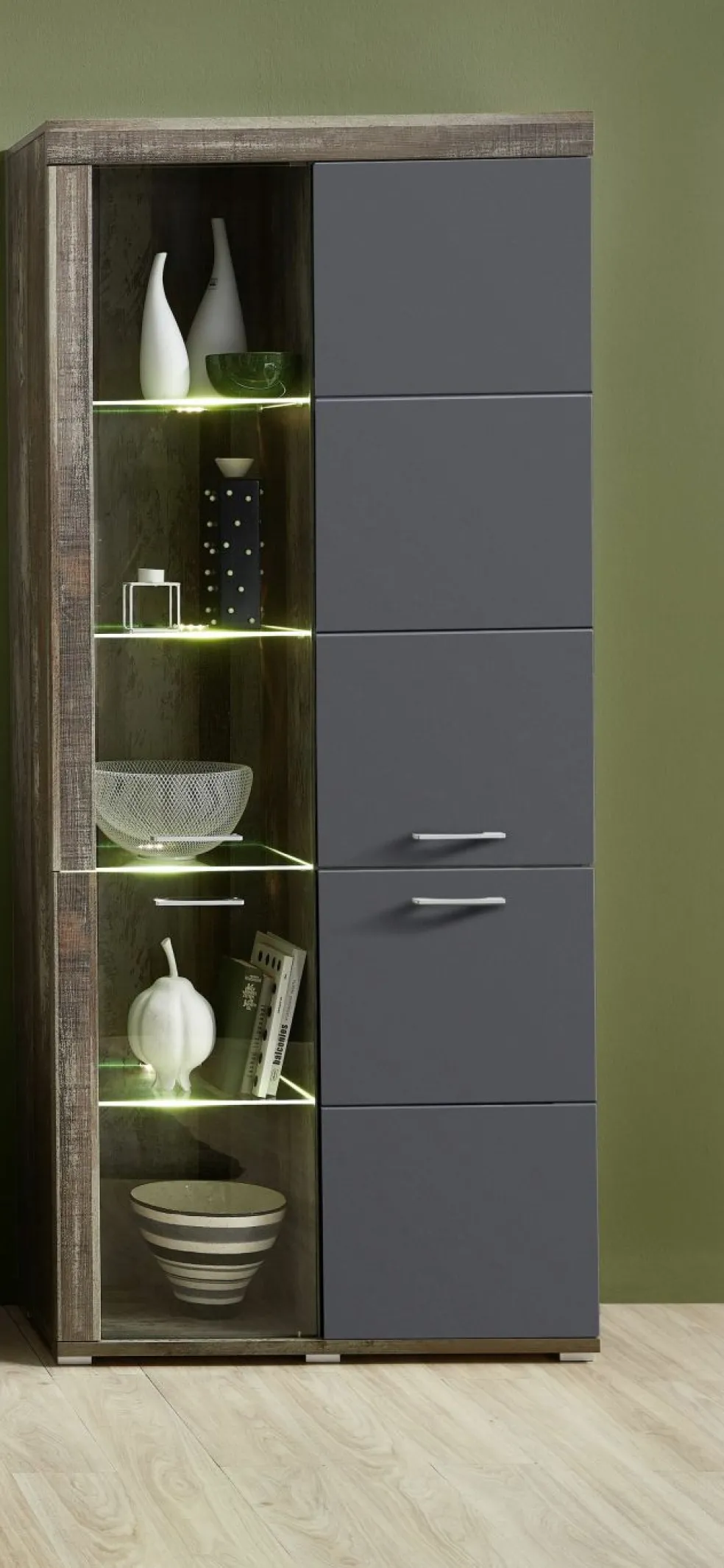 Meuble vitrine CROWN X