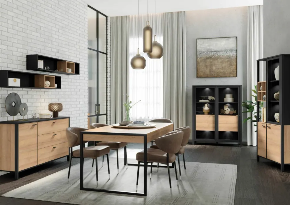 Meuble vitrine HIGH ROCK