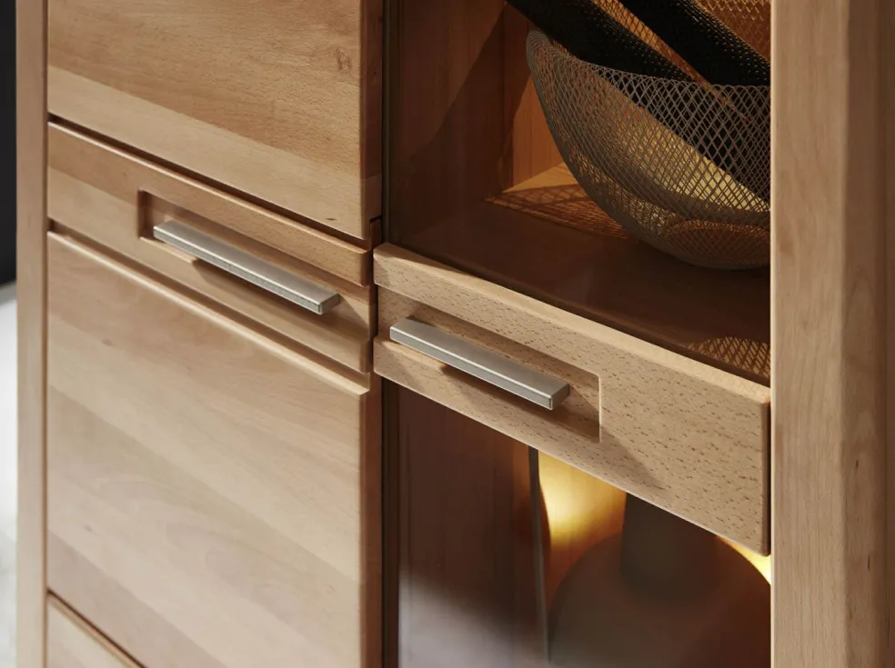 Meuble vitrine NATHANIAL