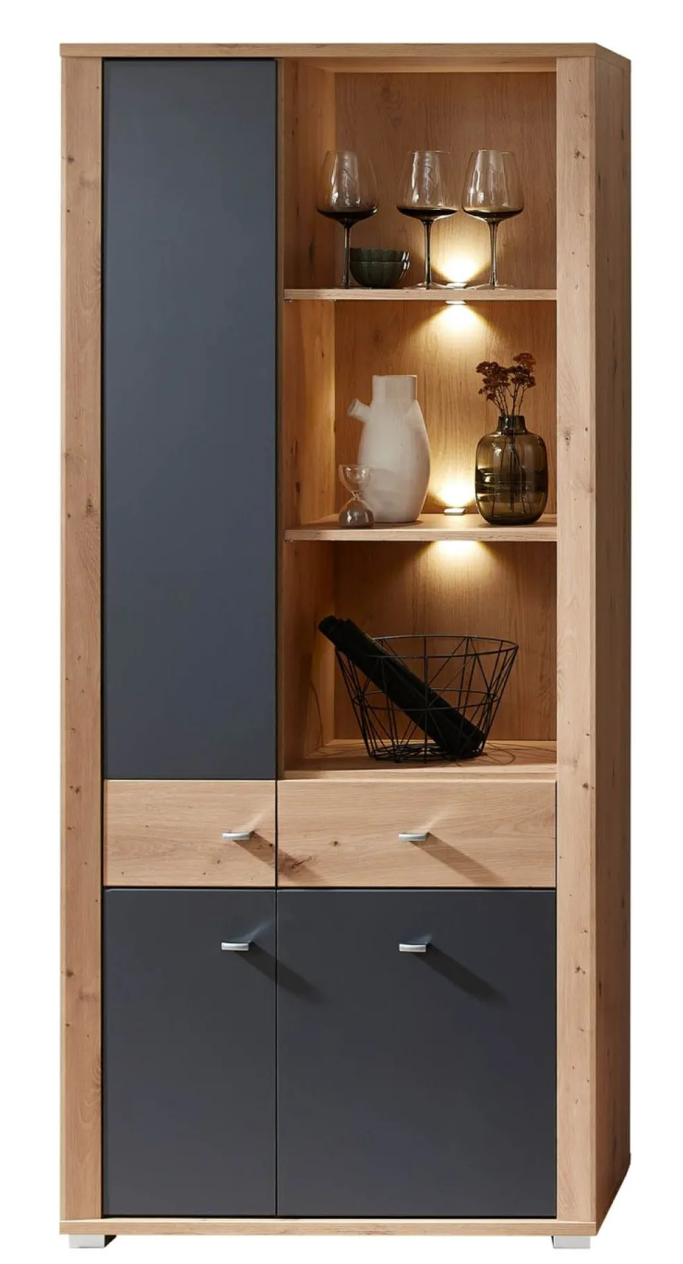 Meuble vitrine PABLO