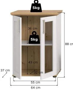 Meuble vitrine VERONA