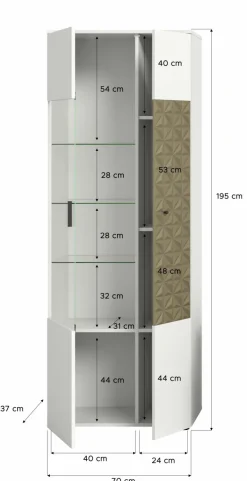 Meuble vitrine ZIWAY