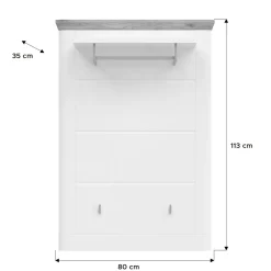 Panneau mural portemanteau MIZAN