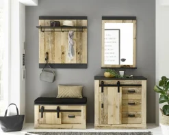 Panneau mural portemanteau SHERWOOD