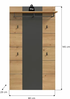 Panneau portemanteau GOBA