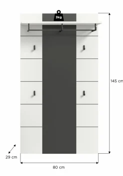 Panneau portemanteau GOBA