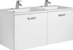 Plan double vasque en fonte minérale 560