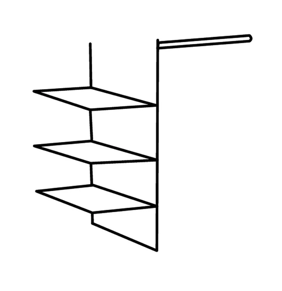 Répartition intérieure armoire MALTA 888