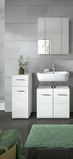 Salle de bains combinée 3 éléments BONGA