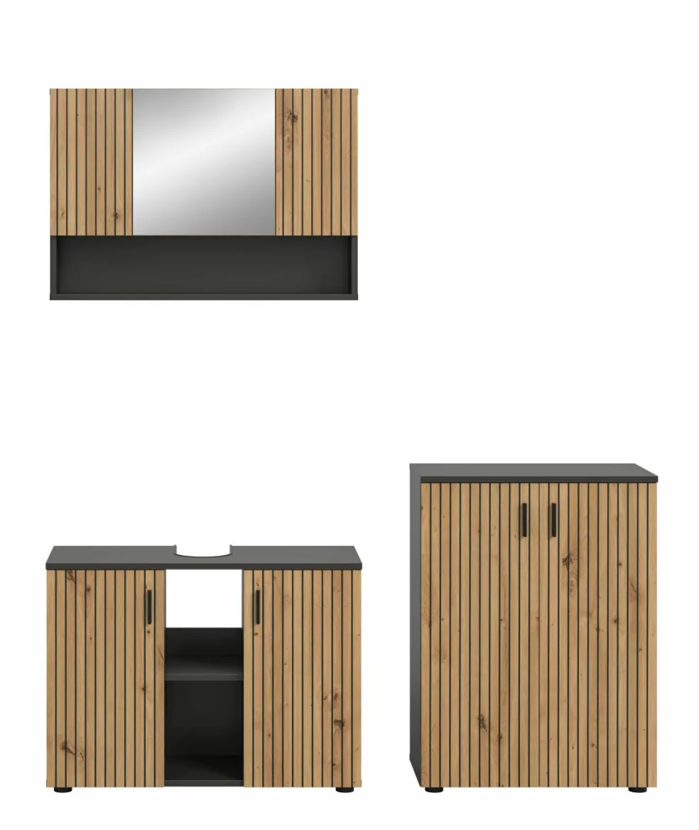 Salle de bains combinée 3 éléments MONE