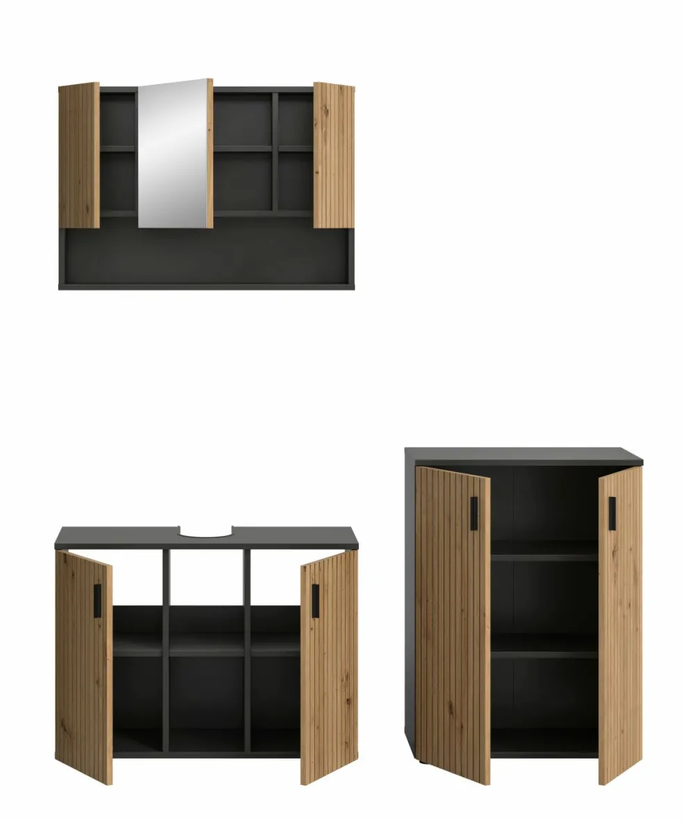 Salle de bains combinée 3 éléments MONE