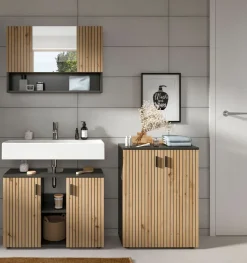 Salle de bains combinée 3 éléments MONE