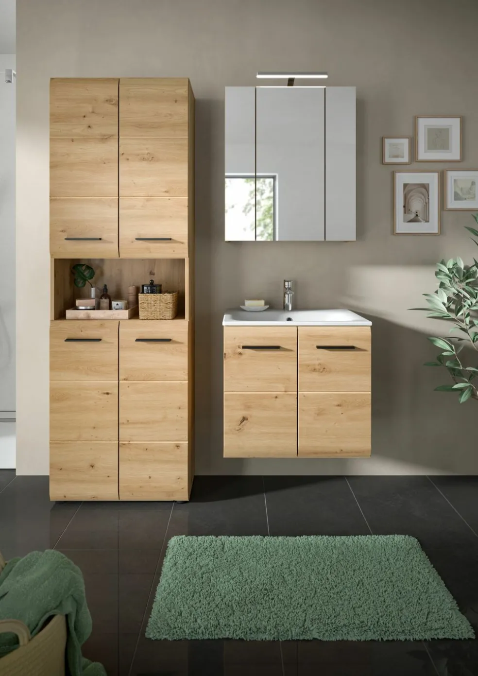 Salle de bains combinée 5 éléments BONGA