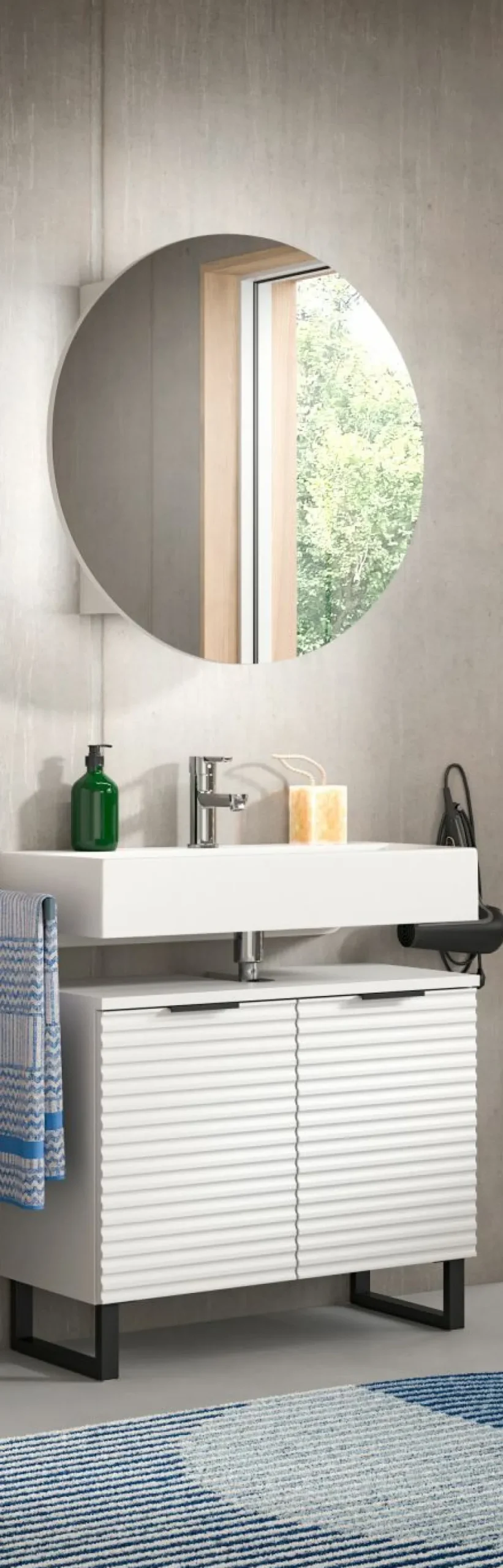 Salle de bains combinée 2 éléments HARO MAYA