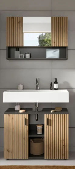 Salle de bains combinée 2 éléments MONE