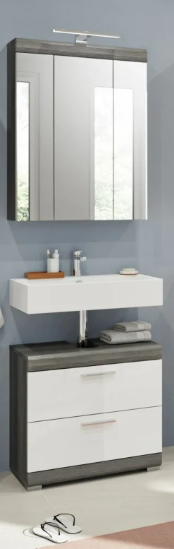 Salle de bains combinée 3 éléments SEWULA