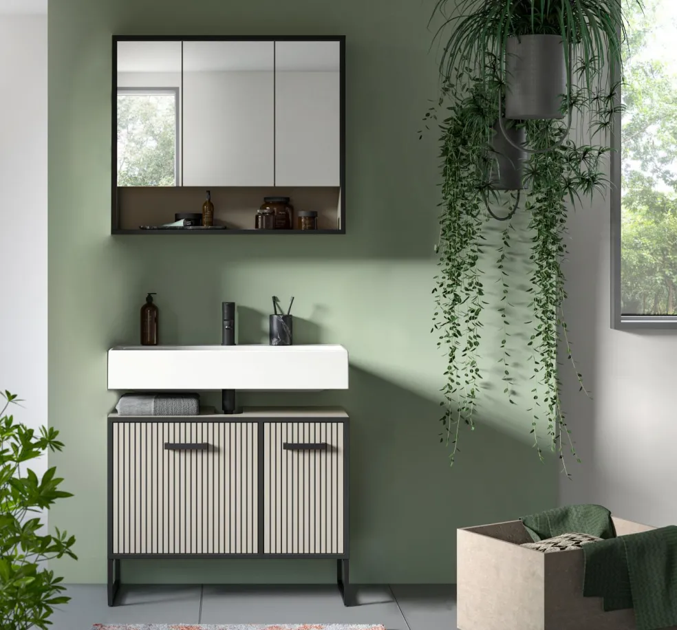 Salle de bains combinée 2 éléments BAGNO