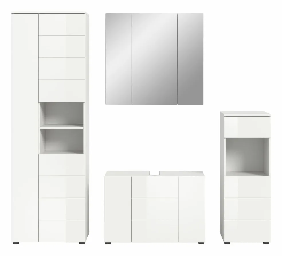 Salle de bains combinée 4 éléments AMBO