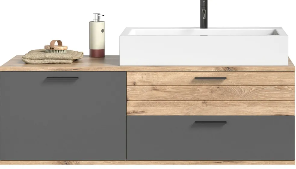 Salle de bains combinée 4 éléments AGARO