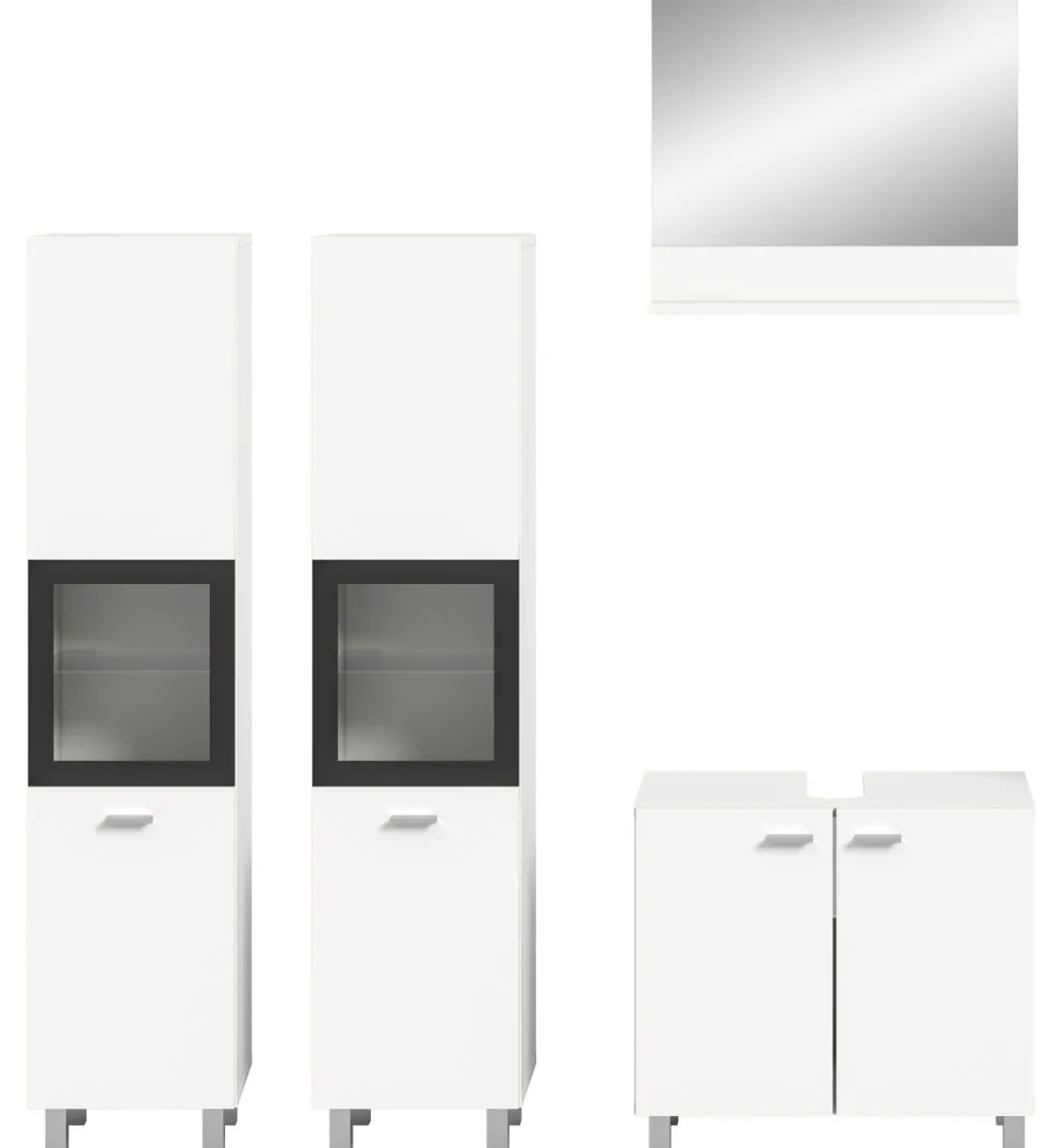 Salle de bains combinée 4 éléments SEBETA