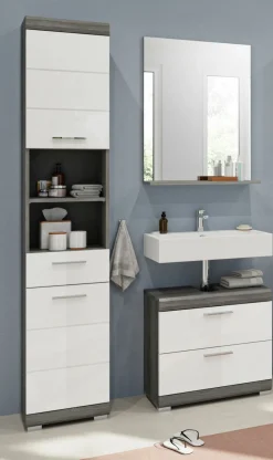 Salle de bains combinée 3 éléments SEWULA