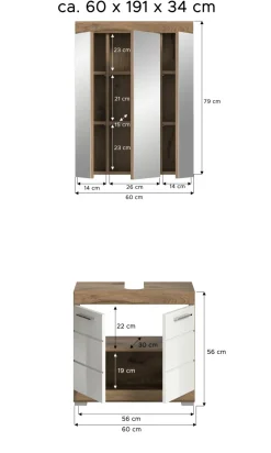 Salle de bains combinée 2 éléments DEBRE BIRHAN