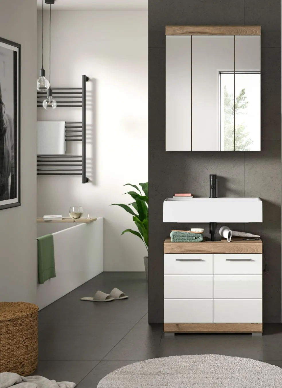 Salle de bains combinée 2 éléments DEBRE BIRHAN